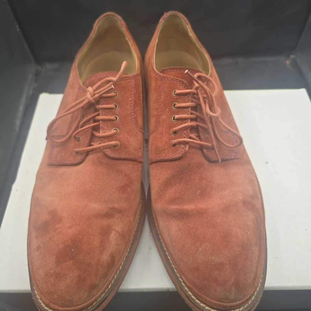 Cole Haan Men's Oxford Shoes - Burnt Orange‎ Suede